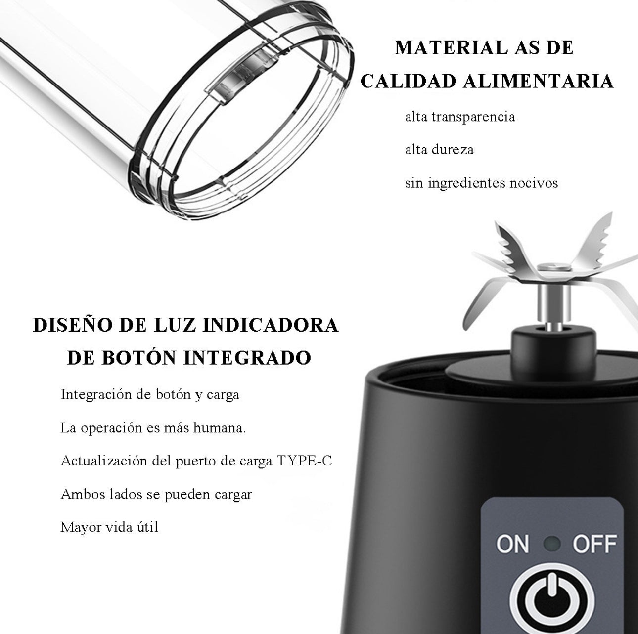 Shaker eléctrico 380 ml